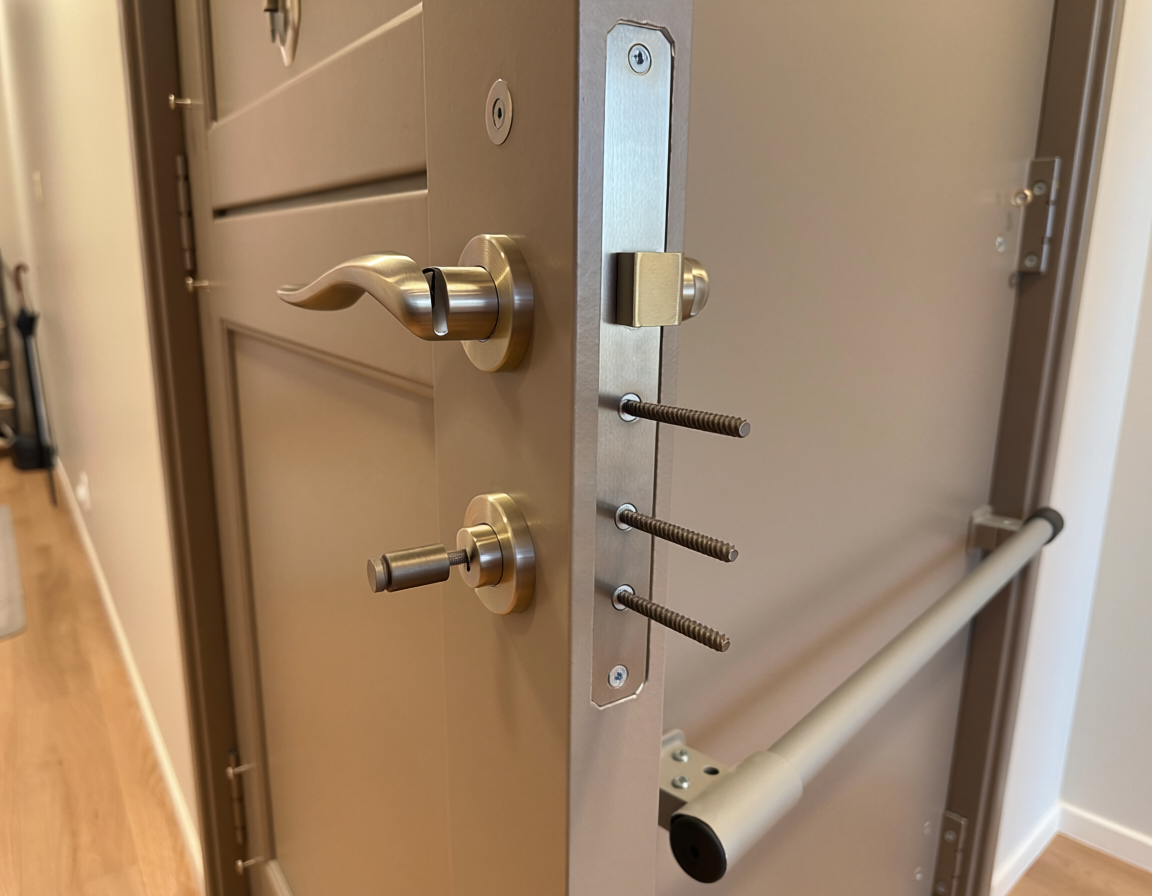 Wohnungstuer gegen Einbruch sichern: Die wirksamsten Nachruestungen